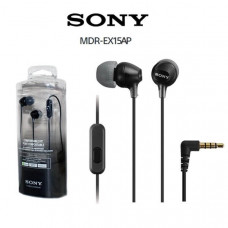 SONY MDR–EX15AP In-Ear Earphone – Black